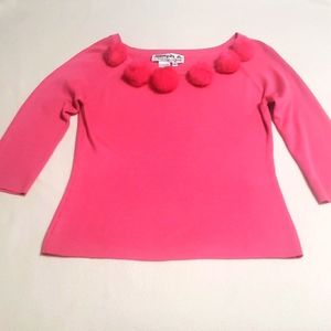 Fun Pink Sweater Top